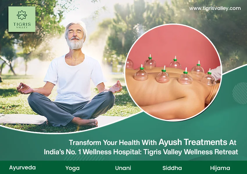 Transform Your Health Through Ayush Treatments at India’s No. 1 Wellness Hospital: Tigris Valley Wellness Retreat