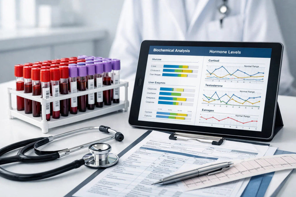  Functional medicine diagnostic testing and advanced laboratory analysis