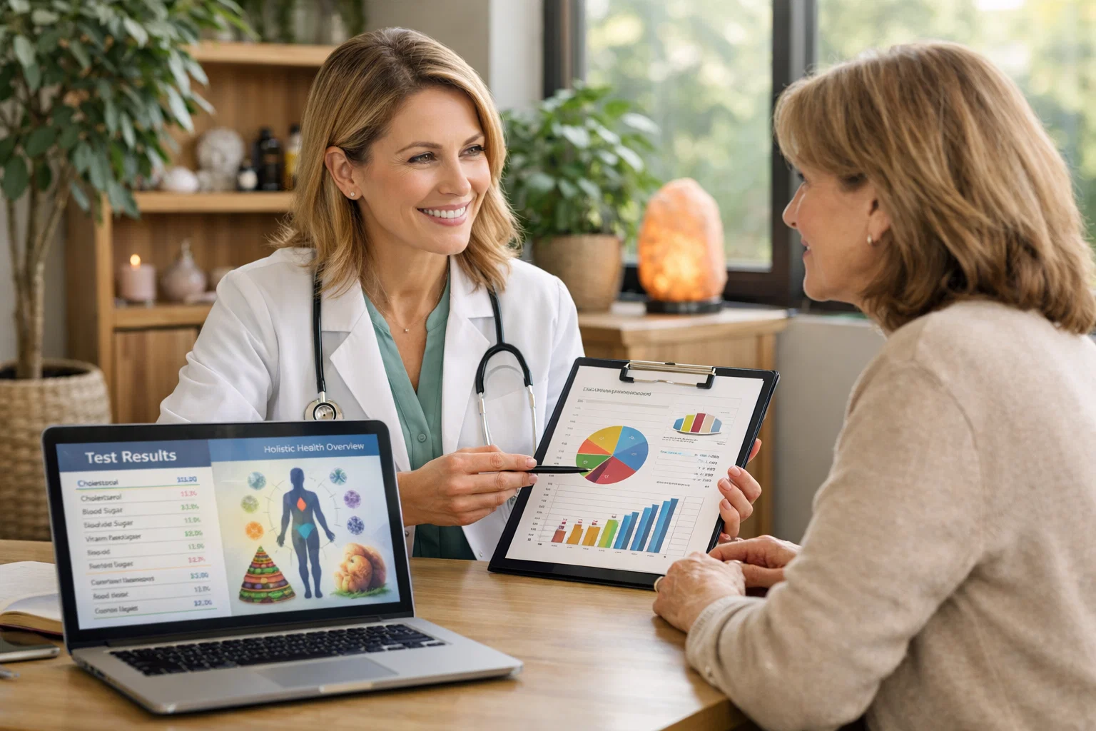 Functional vs Integrative Medicine consultation at holistic wellness center