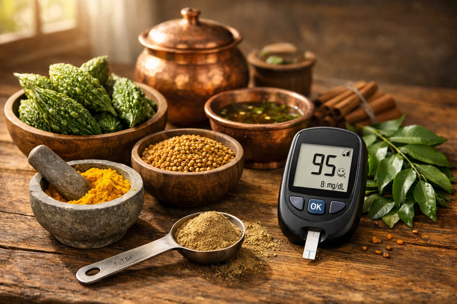Ayurvedic herbs and remedies to reduce blood sugar naturally for diabetes management