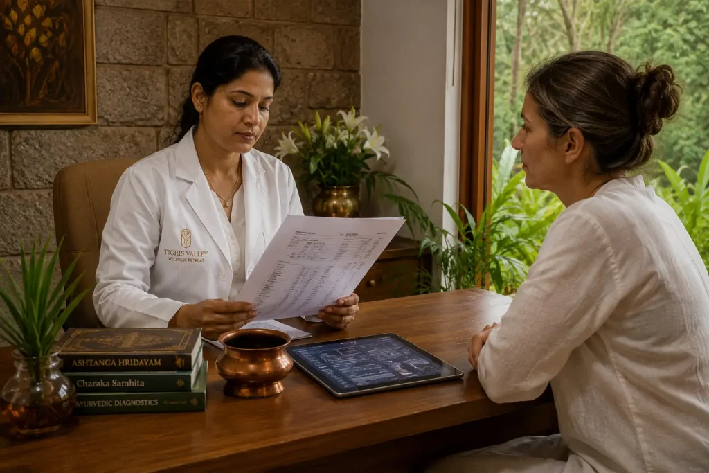 Ayurveda vs Wellness Retreat- consultation