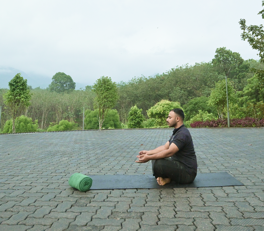 Restored wellness patient in calm natural environment reflecting recovery and long-term health optimization