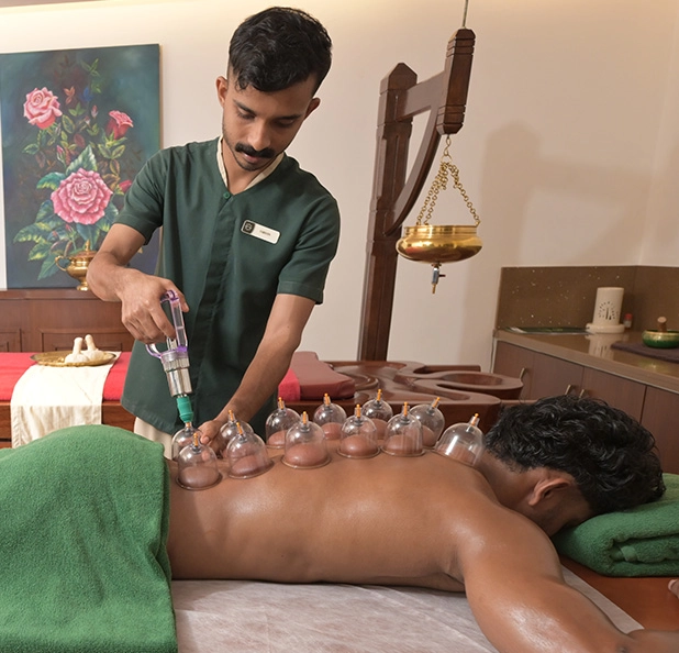 Hijama cupping therapy performed by experienced practitioners at Tigris Valley