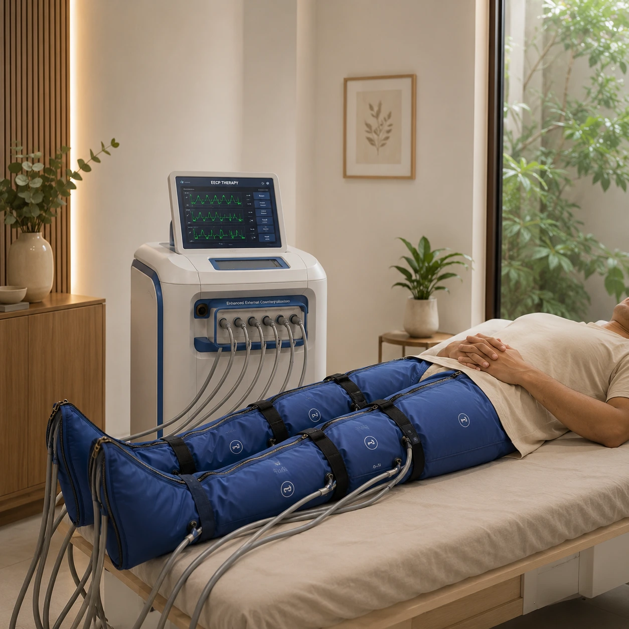 EECP therapy in Kerala at Tigris Valley for advanced wellness care