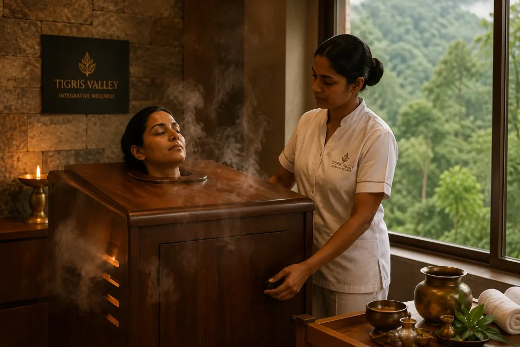 steam therapy- heavy metal toxicity