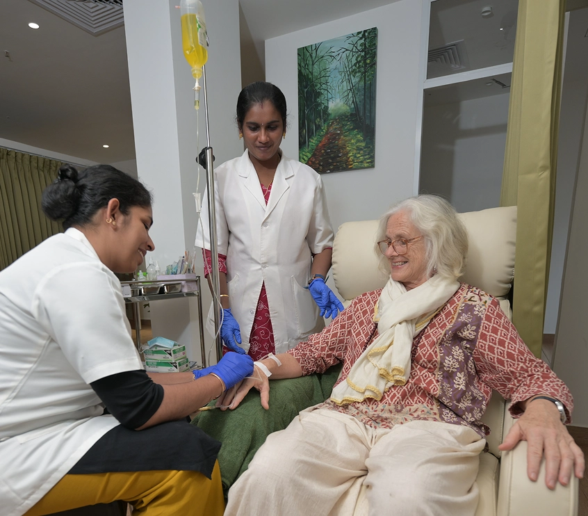 Ozone IV therapy