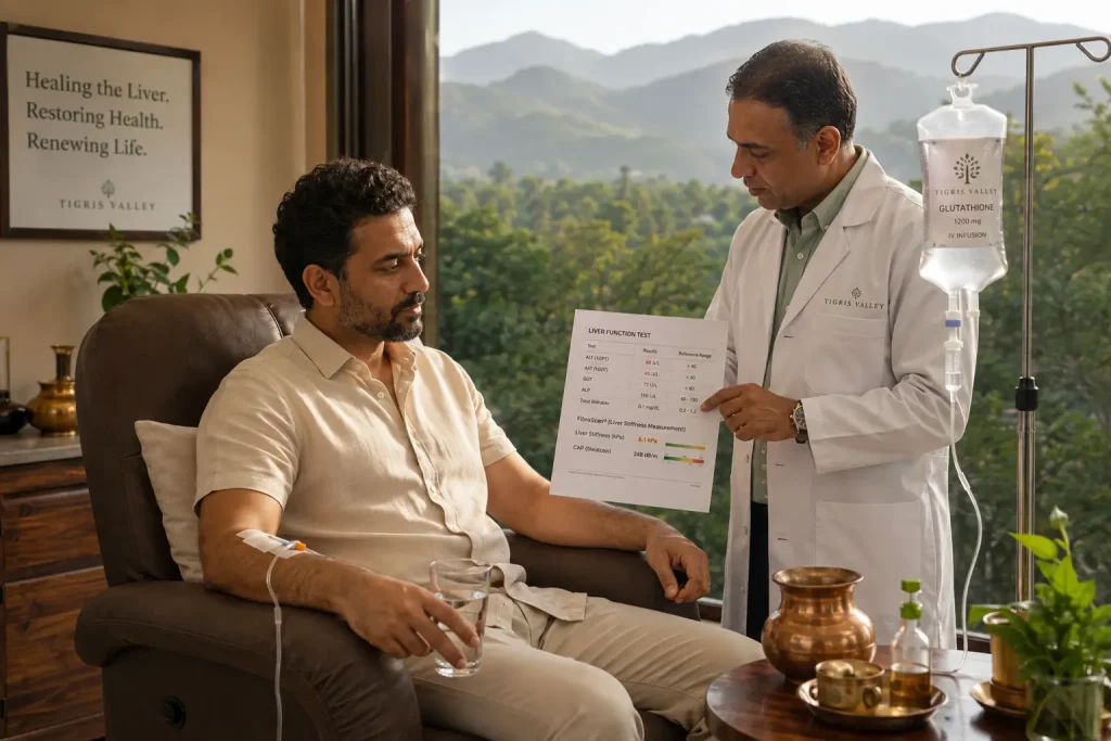 IV therapy- fatty liver disease treatment