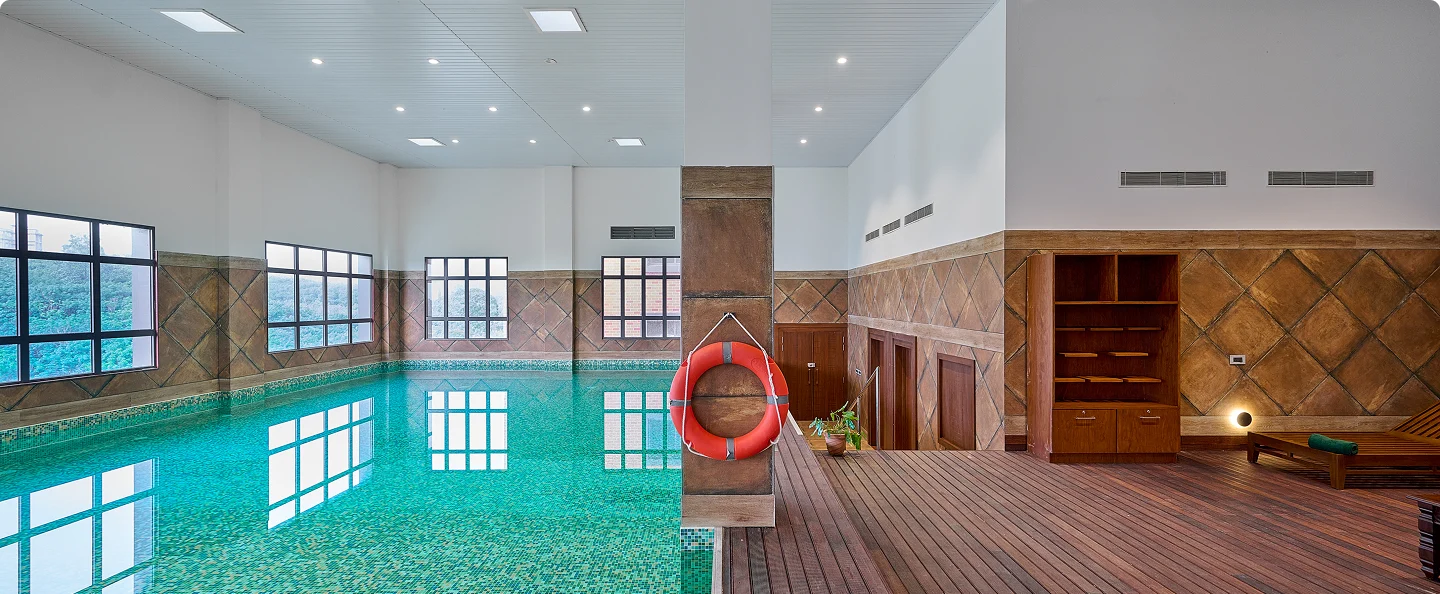 swimming pool at tigris valley