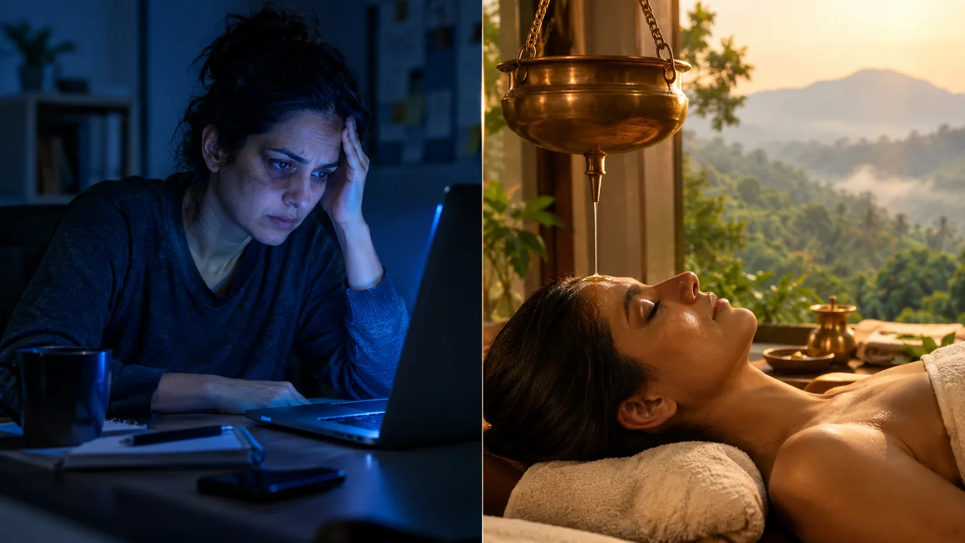 Ayurveda for Stress, Burnout and Sleep: What Actually Works — and Why